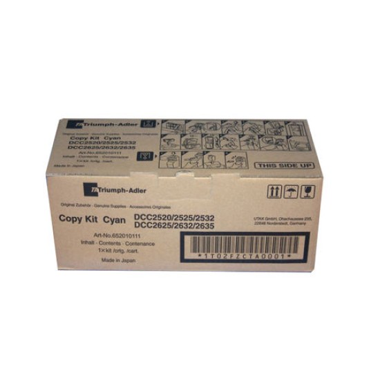 Triumph Adler 652010111 Mavi Orjinal Toner - DCC-2525 / DCC-2520 T11950 Triumph Adler 652010111 Mavi Orjinal Toner - DCC-2525 / DCC-2520 T11950