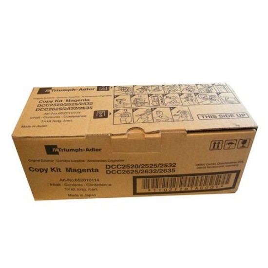 Triumph Adler 652010114 Kırmızı Orjinal Toner - DCC-2525 / DCC-2520 T11951 Triumph Adler 652010114 Kırmızı Orjinal Toner - DCC-2525 / DCC-2520 T11951