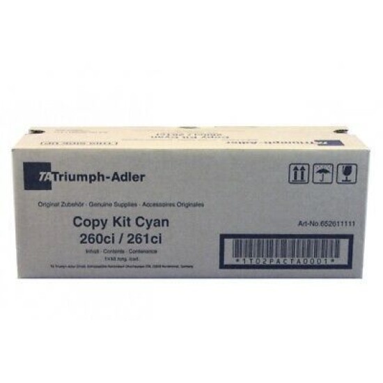 Triumph Adler 652611111 Mavi Orjinal Toner - 260ci / 261ci T11994 Triumph Adler 652611111 Mavi Orjinal Toner - 260ci / 261ci T11994