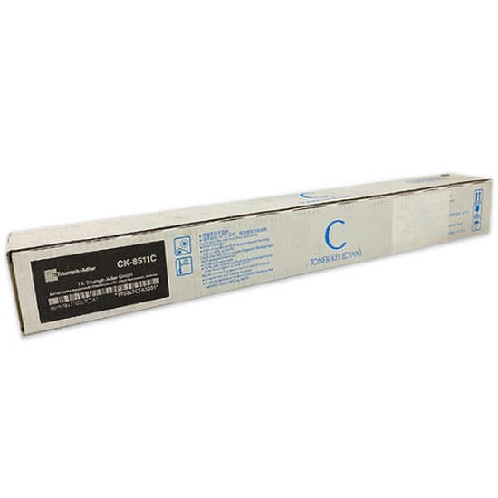 Triumph Adler CK-8511C 1T02L7CTA1 Mavi Orjinal Toner - 2506ci / 2507ci