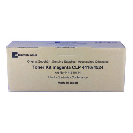 Triumph Adler CLP-4416 Kırmızı Orjinal Toner / Utax CLP-3416 4441610114 T12021 Triumph Adler CLP-4416 Kırmızı Orjinal Toner / Utax CLP-3416 4441610114 T12021