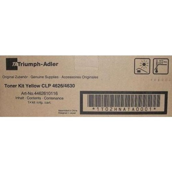 Triumph Adler CLP-4626 / CLP-4630 Sarı Orjinal Toner 4462610116 T11988 Triumph Adler CLP-4626 / CLP-4630 Sarı Orjinal Toner 4462610116 T11988