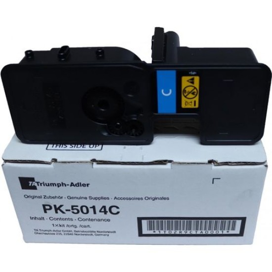 Triumph-Adler PK-5014C Mavi Orjinal Toner 1T02R9CTA0 T11843 Triumph-Adler PK-5014C Mavi Orjinal Toner 1T02R9CTA0 T11843