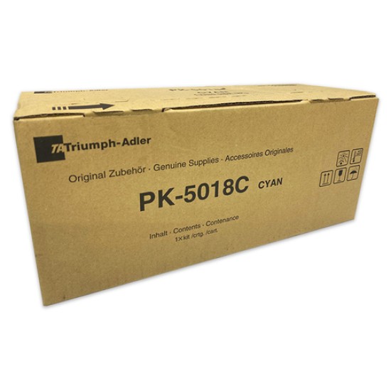Triumph Adler PK-5018C 1T02TWCTA0 Mavi Orjinal Toner - P-C3562i / P-C3566i Triumph Adler PK-5018C 1T02TWCTA0 Mavi Orjinal Toner - P-C3562i / P-C3566i