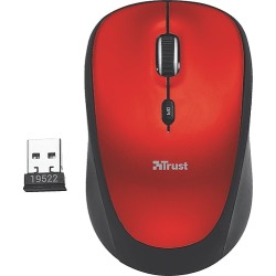 Trust Yvi Kablosuz Kırmızı Mini Mouse TRU19522 T17603