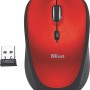 Trust Yvi Kablosuz Kırmızı Mini Mouse TRU19522 T17603 Trust Yvi Kablosuz Kırmızı Mini Mouse TRU19522 T17603