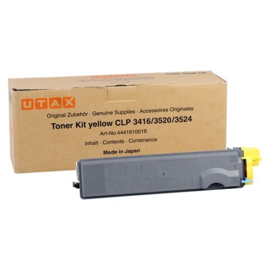 Utax 4441610016 Sarı Orjinal Fotokopi Toneri - CLP-3416 T12003 Utax 4441610016 Sarı Orjinal Fotokopi Toneri - CLP-3416 T12003