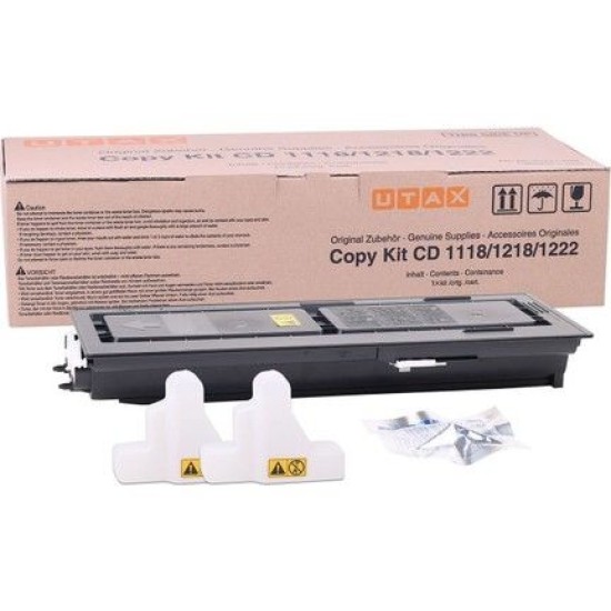 Utax CD-1118, CD-1218, CD-1222 Orjinal Toner 612210010 T11394 Utax CD-1118, CD-1218, CD-1222 Orjinal Toner 612210010 T11394