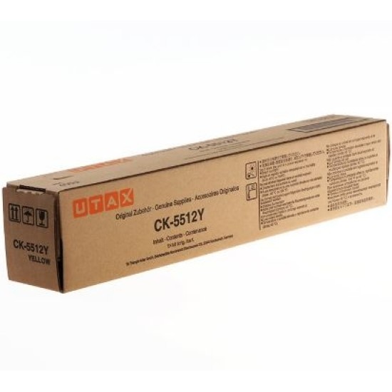 Utax CK-5512Y 1T02R6AUT0 Sarı Orjinal Toner - 400ci Utax CK-5512Y 1T02R6AUT0 Sarı Orjinal Toner - 400ci