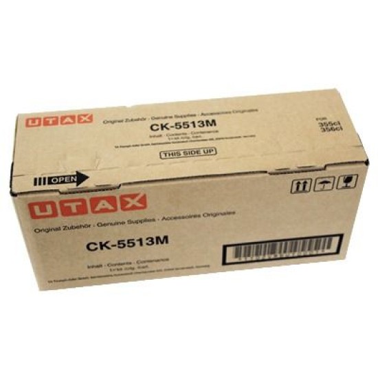 Utax CK-5513M Kırmızı Orjinal Toner - 355ci / 356ci T12007 Utax CK-5513M Kırmızı Orjinal Toner - 355ci / 356ci T12007