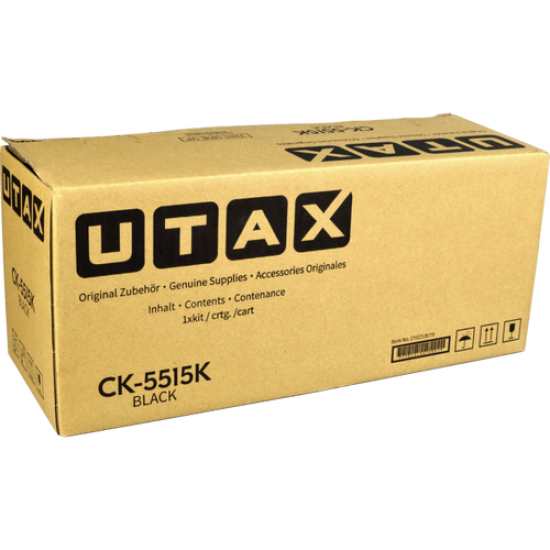 Utax CK-5515K 1T02ZL0UT0 Siyah Orjinal Toner - 357Ci Utax CK-5515K 1T02ZL0UT0 Siyah Orjinal Toner - 357Ci