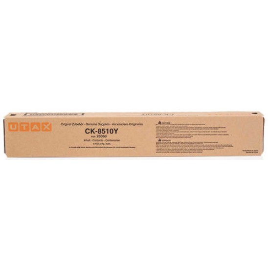 Utax CK-8510Y 2500ci Sarı Orjinal Fotokopi Toneri 662511016 T7070 Utax CK-8510Y 2500ci Sarı Orjinal Fotokopi Toneri 662511016 T7070
