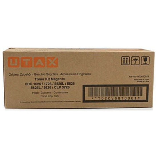 Utax CLP-3726, CDC-1626 / 1726 / 5526L/ 5626 Kırmızı Orjinal Toner Triumph Adler DCC-2626 / 2726 4472610014 T9486 Utax CLP-3726, CDC-1626 / 1726 / 5526L/ 5626 Kırmızı Orjinal Toner Triumph Adler DCC-2626 / 2726 4472610014 T9486