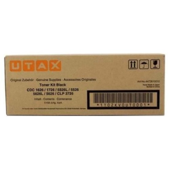 Utax CLP-3726, CDC-1626 / 1726 / 5526L/ 5626 Siyah Orjinal Toner Triumph Adler DCC-2626 / 2726 4472610010 T9498 Utax CLP-3726, CDC-1626 / 1726 / 5526L/ 5626 Siyah Orjinal Toner Triumph Adler DCC-2626 / 2726 4472610010 T9498