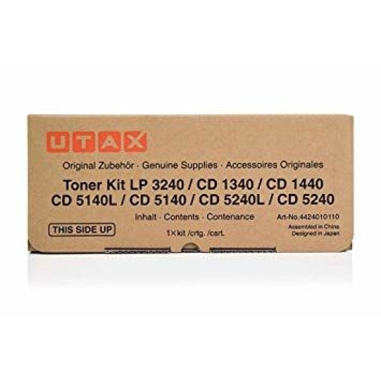 Utax LP3240, CD1340, CD1440, CD5140, CD5240 4424010110 Orjinal Fotokopi Toneri T10795 Utax LP3240, CD1340, CD1440, CD5140, CD5240 4424010110 Orjinal Fotokopi Toneri T10795