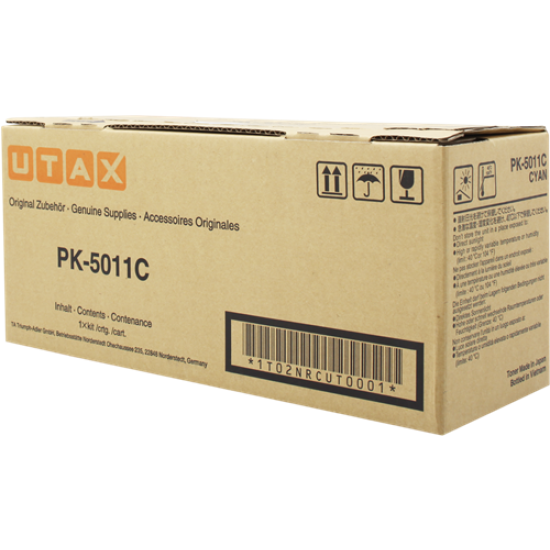 Utax PK-5011C Mavi Orjinal Toner 3060MFP / 3061MFP / 3065MFP T9812 Utax PK-5011C Mavi Orjinal Toner 3060MFP / 3061MFP / 3065MFP T9812