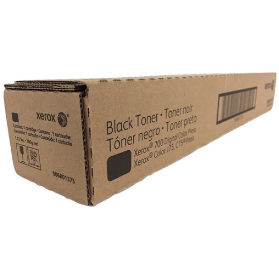 Xerox 006R01375 Siyah Orjinal Toner - Docucolor 700 / C75 Xerox 006R01375 Siyah Orjinal Toner - Docucolor 700 / C75