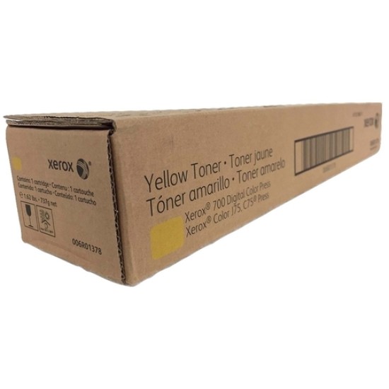 Xerox 006R01378 Sarı Orjinal Toner - DocuColor 700 / C75 Xerox 006R01378 Sarı Orjinal Toner - DocuColor 700 / C75
