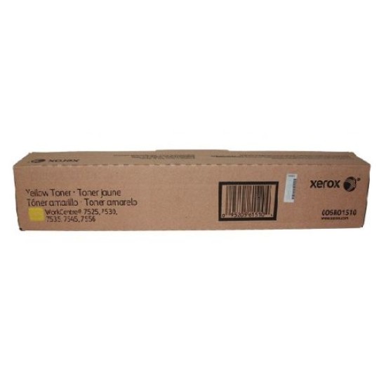 Xerox 006R01510 Sarı Orjinal Toner Metered - WorkCentre 7525 T8827 Xerox 006R01510 Sarı Orjinal Toner Metered - WorkCentre 7525 T8827