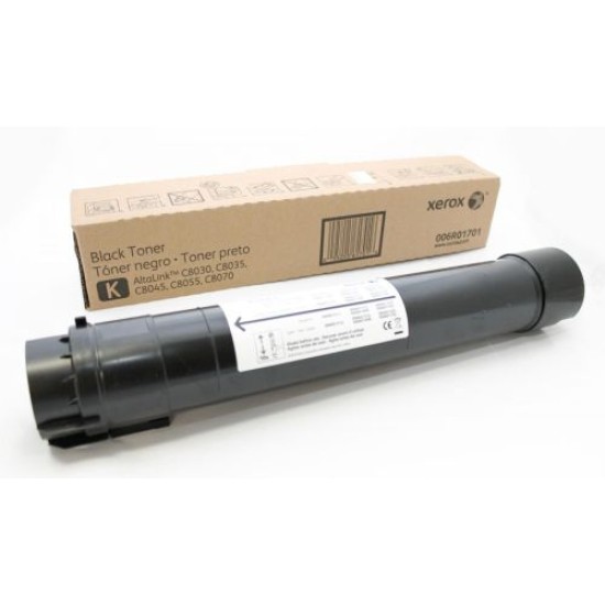 Xerox 006R01701 Siyah Orjinal Toner - AltaLink C8030 T8165 Xerox 006R01701 Siyah Orjinal Toner - AltaLink C8030 T8165