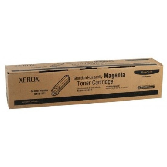 Xerox 106R01087 Kırmızı Orjinal Toner Yüksek Kapasite - Phaser 6300 T7377 Xerox 106R01087 Kırmızı Orjinal Toner Yüksek Kapasite - Phaser 6300 T7377