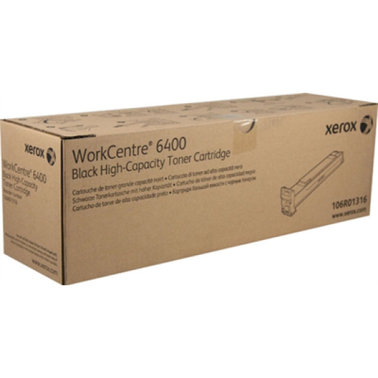 Xerox 106R01316 Siyah Orjinal Toner Yüksek Kapasite - Phaser 6400 T7429 Xerox 106R01316 Siyah Orjinal Toner Yüksek Kapasite - Phaser 6400 T7429