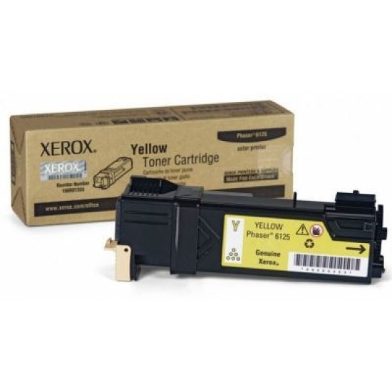 Xerox 106R01337 Sarı Orjinal Toner - Phaser 6125 T7324 Xerox 106R01337 Sarı Orjinal Toner - Phaser 6125 T7324
