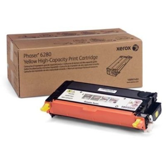 Xerox 106R01402 Sarı Orjinal Toner Yüksek Kapasite - Phaser 6280 T5701 Xerox 106R01402 Sarı Orjinal Toner Yüksek Kapasite - Phaser 6280 T5701