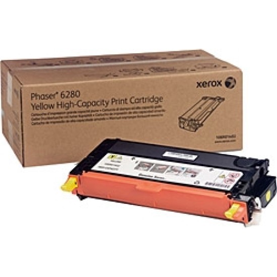 Xerox 106R01406 Sarı Orjinal Toner Yüksek Kapasite - Phaser 6280 T3710 Xerox 106R01406 Sarı Orjinal Toner Yüksek Kapasite - Phaser 6280 T3710