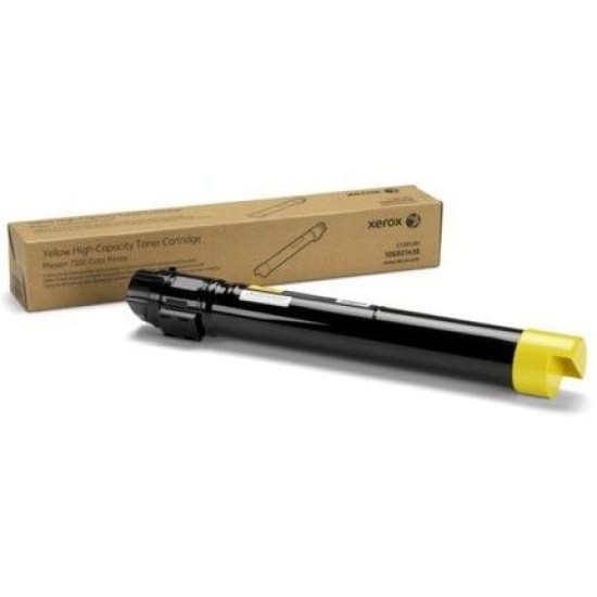 Xerox 106R01445 Sarı Orjinal Toner Yüksek Kapasite - Phaser 7500 T9744