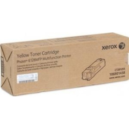 Xerox 106R01458 Sarı Orjinal Toner - Phaser 6128N T3889 Xerox 106R01458 Sarı Orjinal Toner - Phaser 6128N T3889