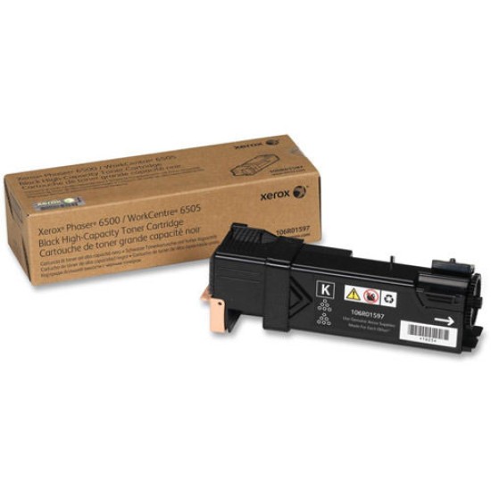 Xerox 106R01604 Siyah Orjinal Toner Yüksek Kapasite - Phaser 6500 T6883 Xerox 106R01604 Siyah Orjinal Toner Yüksek Kapasite - Phaser 6500 T6883
