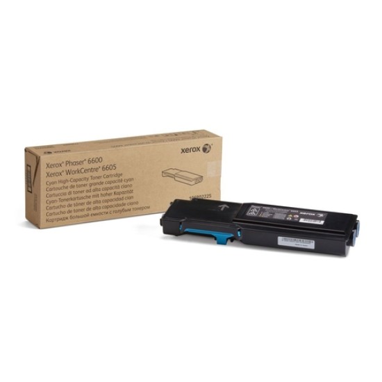Xerox 106R02225 Mavi Orjinal Toner Yüksek Kapasite - Phaser 6600 / WorkCentre 6605 Xerox 106R02225 Mavi Orjinal Toner Yüksek Kapasite - Phaser 6600 / WorkCentre 6605