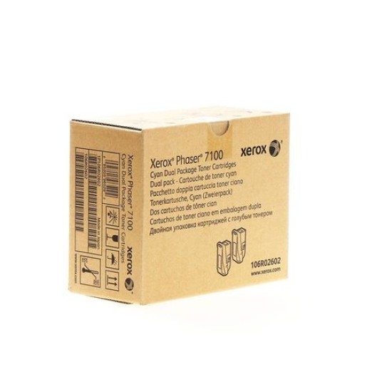Xerox 106R02602 Mavi Orjinal Toner Metered 2'li Paket - Phaser 7100 T11683