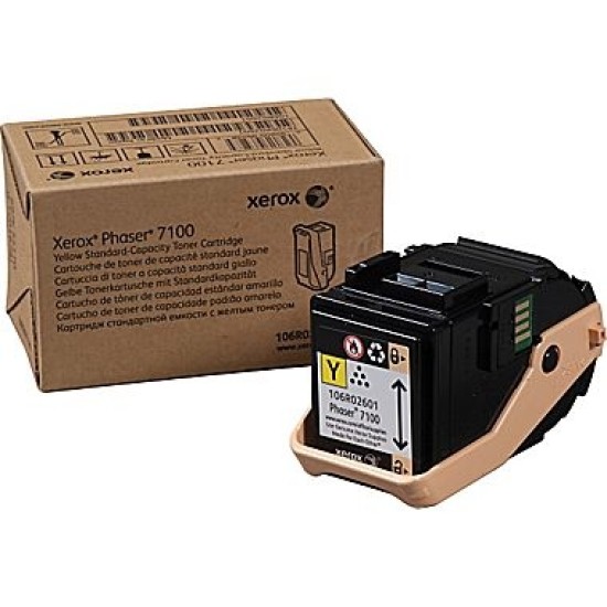 Xerox 106R02622 Sarı Orjinal Toner 2li Paket Yüksek Kapasite - Phaser 7100 T3157 Xerox 106R02622 Sarı Orjinal Toner 2li Paket Yüksek Kapasite - Phaser 7100 T3157
