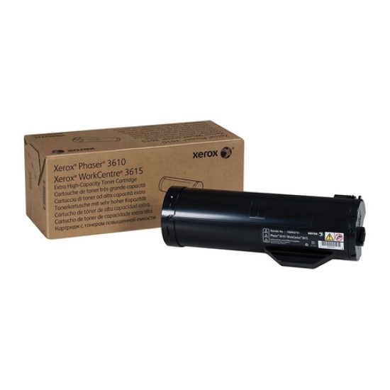 Xerox 106R02731 Siyah Orjinal Toner Ekstra Yüksek Kapasite - Phaser 3610 Xerox 106R02731 Siyah Orjinal Toner Ekstra Yüksek Kapasite - Phaser 3610
