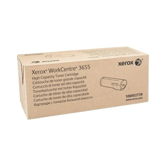 Xerox 106R02739 Orjinal Toner Yüksek Kapasite - WorkCentre 3655 T7160 Xerox 106R02739 Orjinal Toner Yüksek Kapasite - WorkCentre 3655 T7160