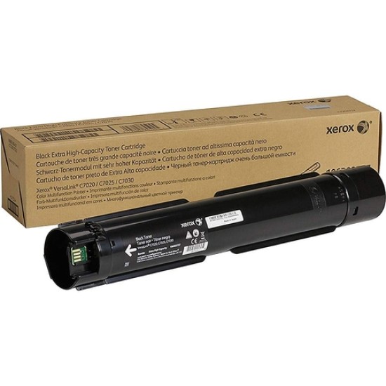 Xerox 106R03737 Siyah Orjinal Toner Yüksek Kapasite - C7020 Xerox 106R03737 Siyah Orjinal Toner Yüksek Kapasite - C7020