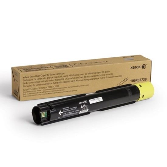 Xerox 106R03738 Sarı Orjinal Toner Yüksek Kapasite - C7020 Xerox 106R03738 Sarı Orjinal Toner Yüksek Kapasite - C7020