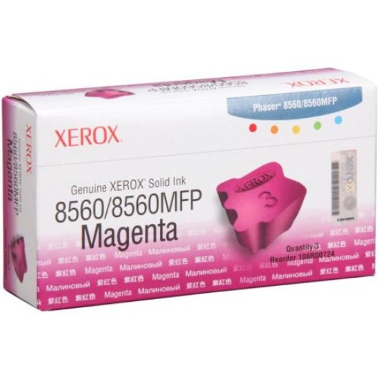 Xerox 108R00724 Kırmızı Orjinal Katı Mürekkep Toner 6lı Paket - Phaser 8560 T7098 Xerox 108R00724 Kırmızı Orjinal Katı Mürekkep Toner 6lı Paket - Phaser 8560 T7098
