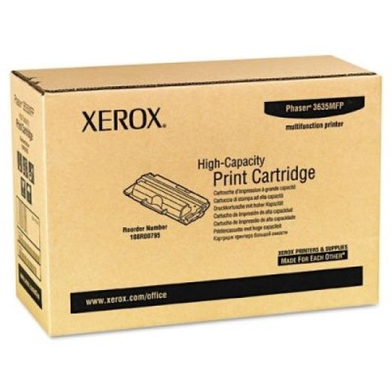 Xerox 108R00795 Orjinal Toner Yüksek Kapasite - Phaser 3635 T3379 Xerox 108R00795 Orjinal Toner Yüksek Kapasite - Phaser 3635 T3379