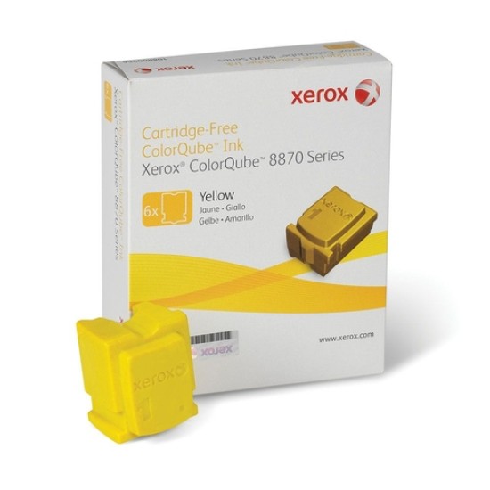 Xerox 108R00952 Sarı Orjinal Toner 6lı Paket - Colorqube 8870 Xerox 108R00952 Sarı Orjinal Toner 6lı Paket - Colorqube 8870