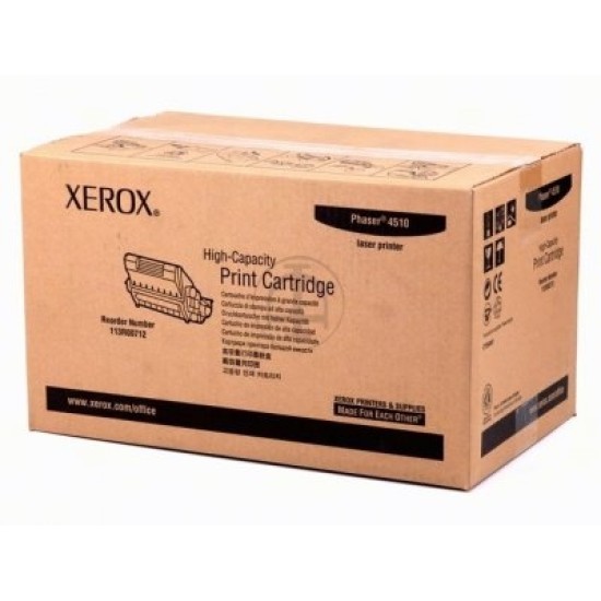 Xerox 113R00712 Orjinal Siyah Toner Yüksek Kapasite - Phaser 4510 T3908 Xerox 113R00712 Orjinal Siyah Toner Yüksek Kapasite - Phaser 4510 T3908