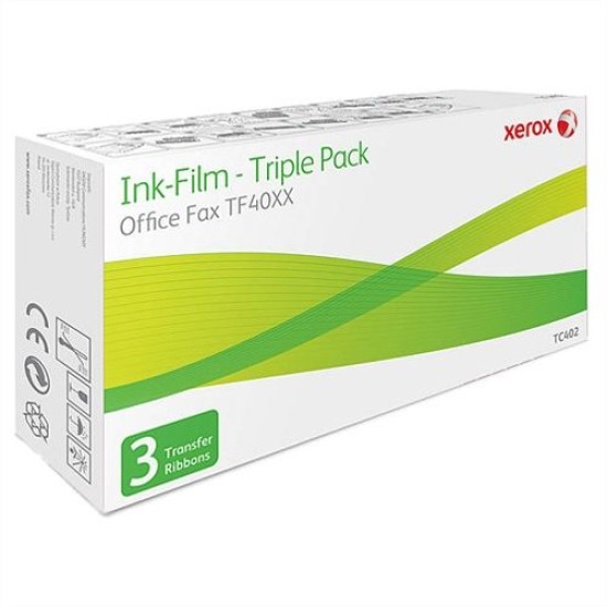 Xerox TF40XX Orjinal Faks Filmi 3lü Paket - TF-4025 / TF-4075 T6875 Xerox TF40XX Orjinal Faks Filmi 3lü Paket - TF-4025 / TF-4075 T6875