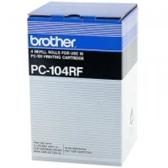 Brother PC-104RF Siyah Termal Film Şeridi - MFC-1750 Brother PC-104RF Siyah Termal Film Şeridi - MFC-1750