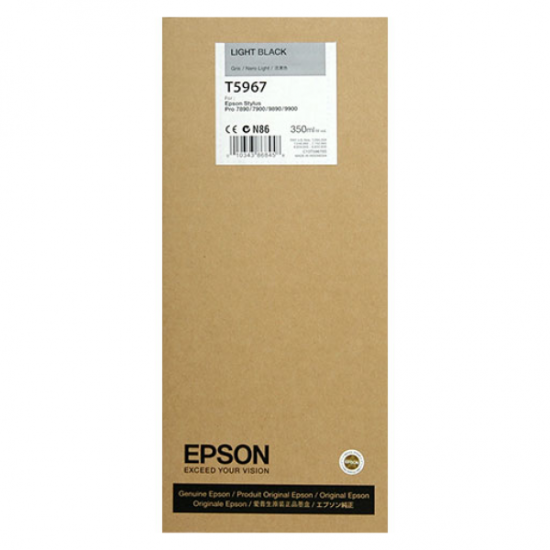 Epson C13T596700 Açık Siyah Orjinal Kartuş - Stylus Pro 7700 Epson C13T596700 Açık Siyah Orjinal Kartuş - Stylus Pro 7700