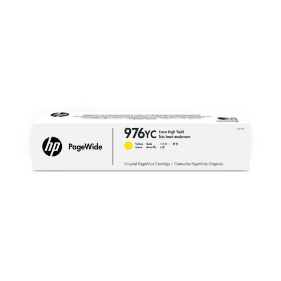 HP 976YC L0S31YC Sarı Orjinal Kartuş Extra Yüksek Kapasite Pro P55250 P57750 HP 976YC L0S31YC Sarı Orjinal Kartuş Extra Yüksek Kapasite Pro P55250 P57750