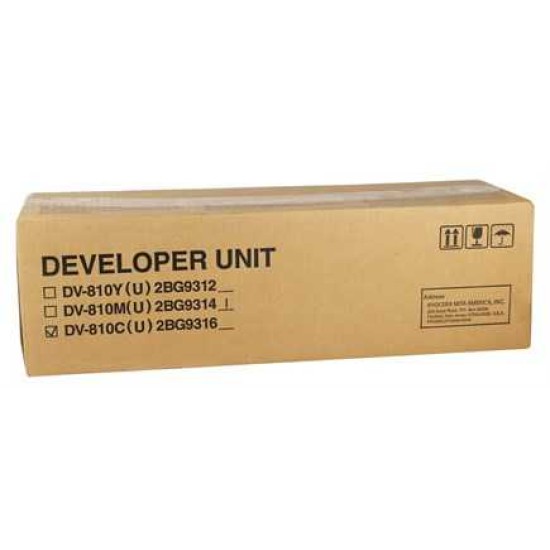 Kyocera DV-810C Mavi Orjinal Developer Ünitesi - FS-C8026 Kyocera DV-810C Mavi Orjinal Developer Ünitesi - FS-C8026