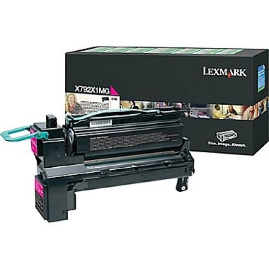 Lexmark X792X1MG Kırmızı Orjinal Toner - X792de Lexmark X792X1MG Kırmızı Orjinal Toner - X792de