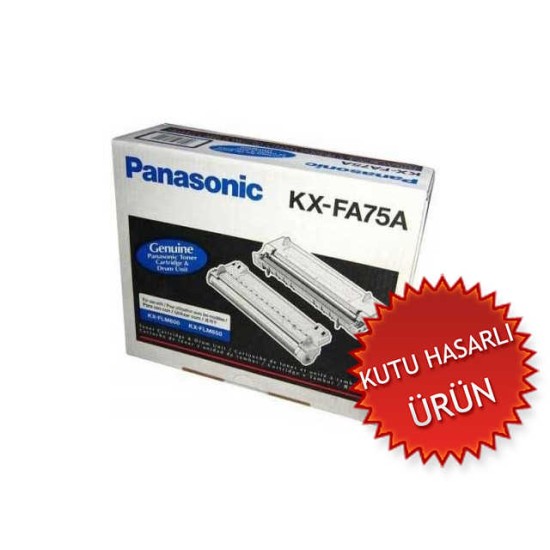 Panasonic KX-FA75A Toner + Drum Ünitesi - KX-FLM600 / KX-FLM650 Panasonic KX-FA75A Toner + Drum Ünitesi - KX-FLM600 / KX-FLM650